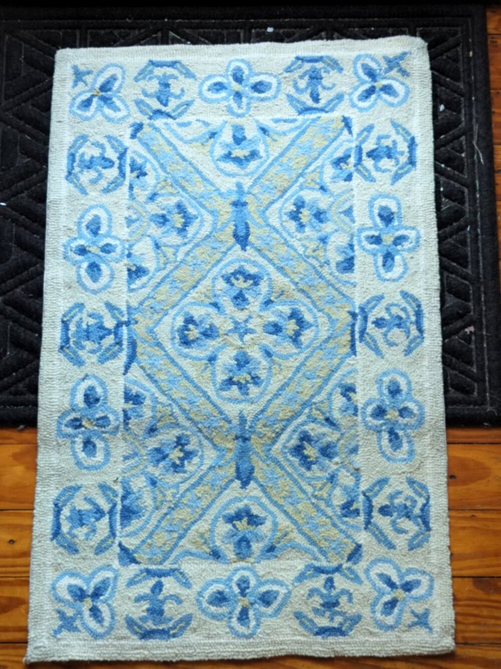 Small Floral Rug